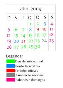 SEMANAS INCOMPLETAS 2 calend C3 A1rio dos dias parados