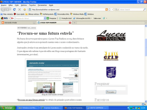 O blog Josivandro Avelar aparece no blog do Lyceu Top Fashion.