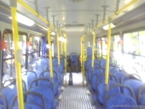 Interior de um dos 13 carros apresentados hoje na Lagoa.