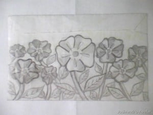 Verso do envelope do Arquivo Secreto.