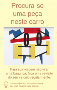 Uma campanha de Josivandro Avelar por uma viagem mais segura.