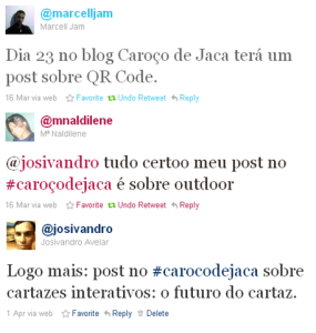 O Caroço de Jaca no Twitter.