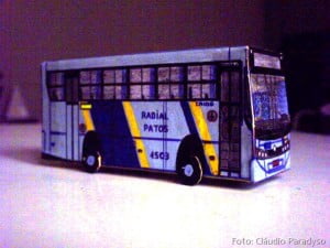 A miniatura acima ficará com essa pintura.