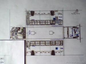 Projeto de uma das miniaturas.