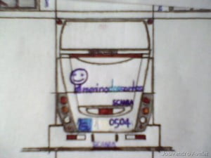 Outro ângulo do projeto dessa mesma miniatura.