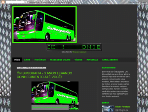 O novo visual do Blog Ônibusgrafia.