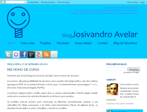 O Blog Josivandro Avelar hoje.