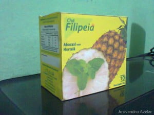 A nova versão da caixa do Chá Filipeia.