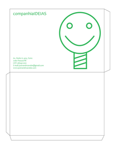 Envelope maior.