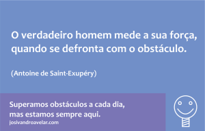 Nós estamos sempre aqui.