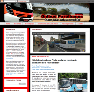 matéria ônibus paraibanos