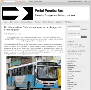 matéria Paraíba Bus
