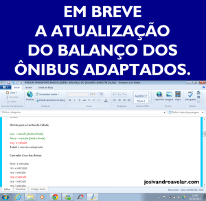 em breve
