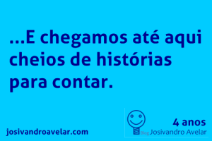 blog josivandro avelar- 4 anos 2