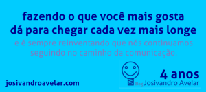 blog josivandro avelar- 4 anos
