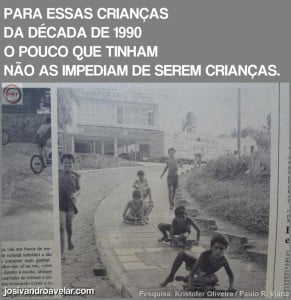 crianças