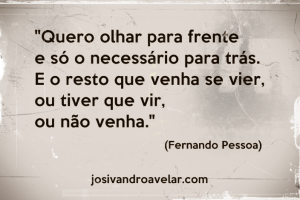 olhar para frente