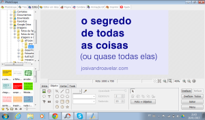 o segredo de todas as coisas