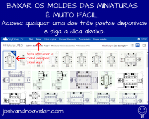 baixando os moldes