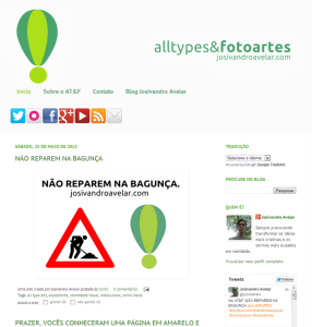 Blog All types & Fotoartes- maio de 2013