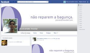 Facebook Josivandro Avelar- Maio de 2013
