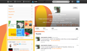Twitter Josivandro Avelar- maio de 2013
