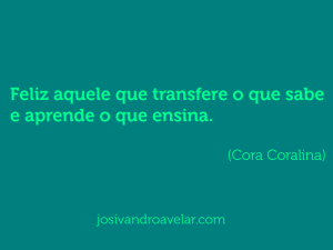 feliz o que aprende