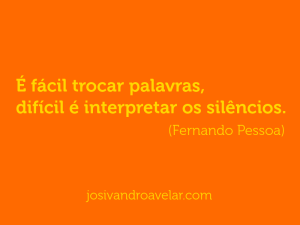 palavras e silêncios