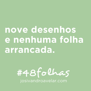 48 folhas- nove desenhos
