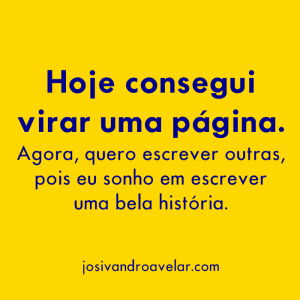 página virada
