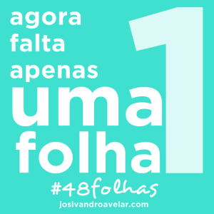 48 folhas- 1 folha