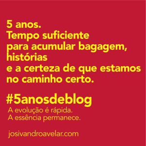 5 anos tempo suficiente