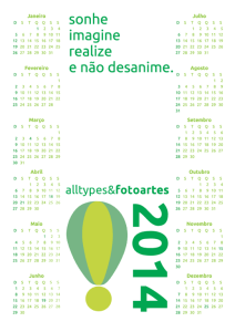 calendário at&f 2014 1