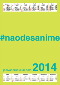 calendário josivandro avelar 2014 12