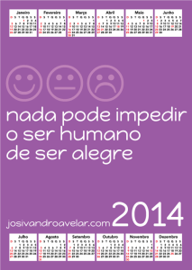 calendário josivandro avelar 2014 16