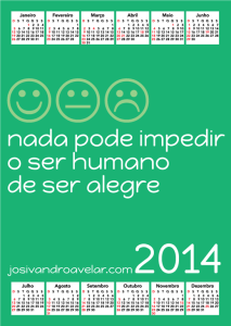 calendário josivandro avelar 2014 18