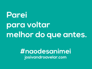 melhor do que antes