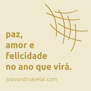 paz, amor e felicidade