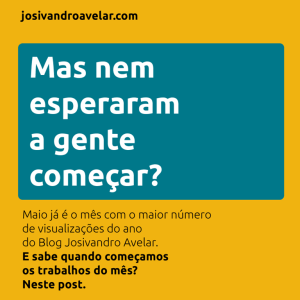 mas nem esperaram começar