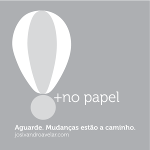 mudanças a caminho-   no papel