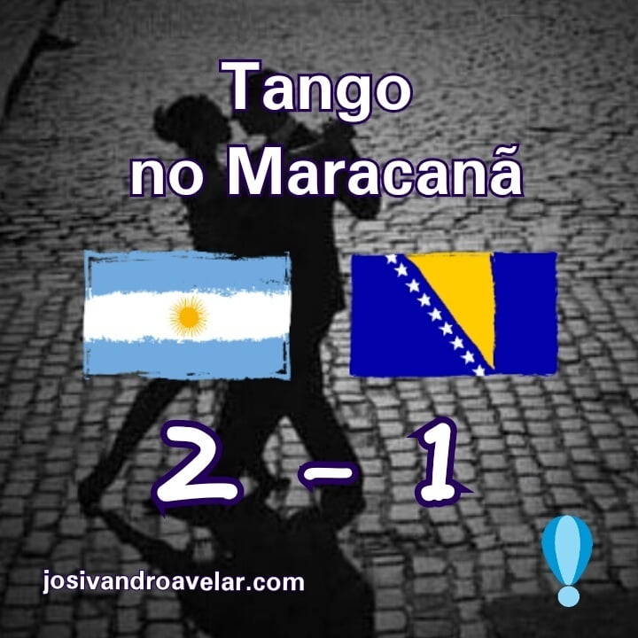 VaiTerArte placar arg x bos