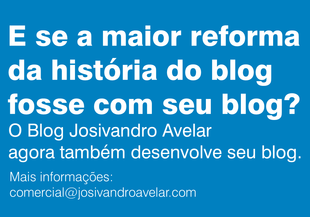 anúncio de desenvolvimento de blogs