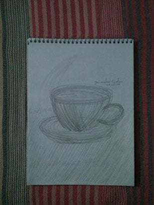 #96folhas- XÍCARA DE CAFÉ 1 Xícara de café.