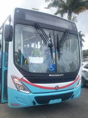 PARA A CIDADE E A RUA DO RIO 1 Ônibus da Santa Maria.