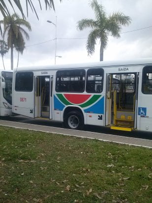 OS ÔNIBUS DE 2014- PARTE 4 7 Carro 0871 da Reunidas.