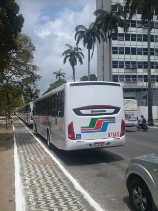 OS ÔNIBUS DE 2014- PARTE 4 9 Carro 07143. Vai rodar no 3200.