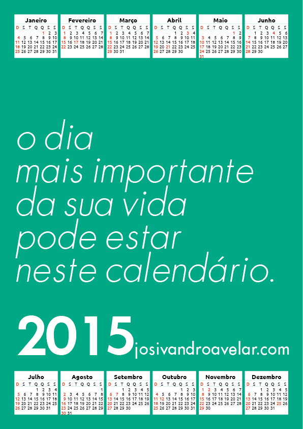 calendário josivandro avelar 2015 11