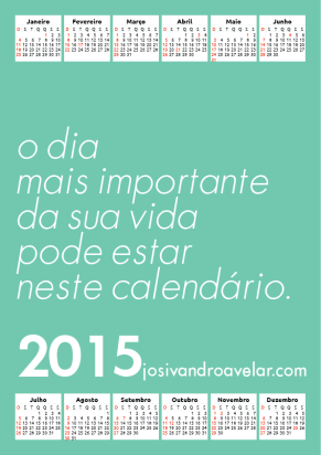 calendário josivandro avelar 2015 18