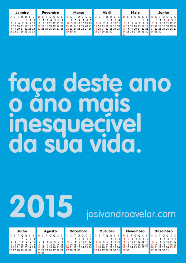 calendário josivandro avelar 2015 34