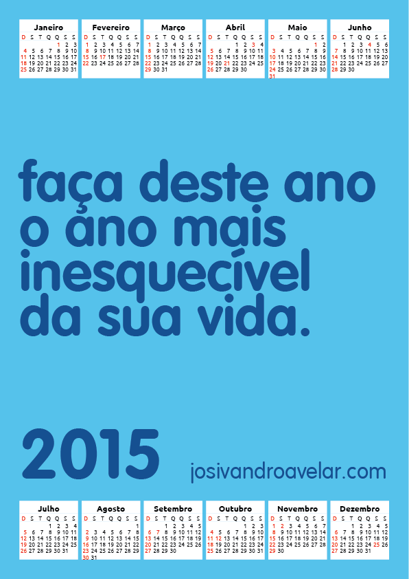 calendário josivandro avelar 2015 36